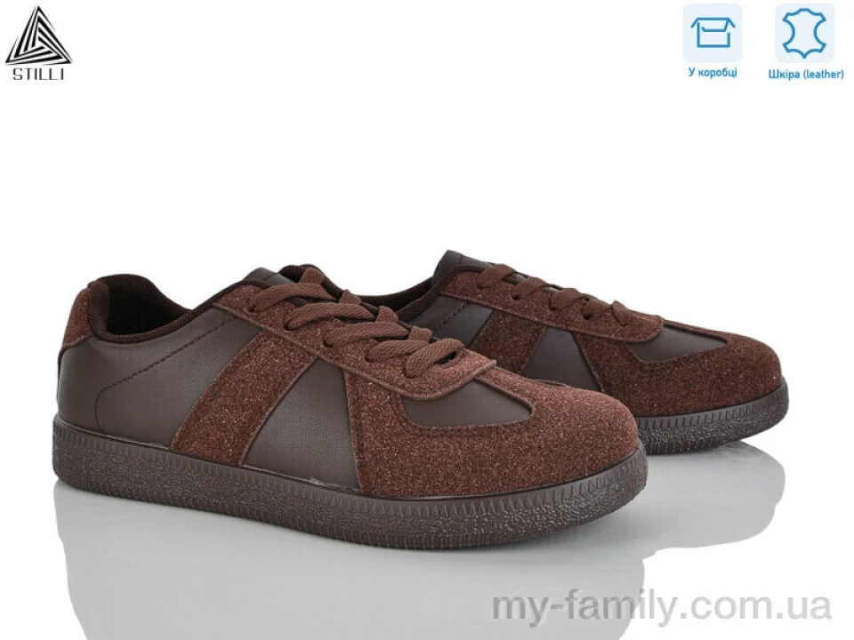 Кросівки натуральна шкіра-натуральна замша коричневий жінки -, Жіночі кросівки оптом