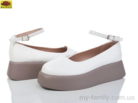 Туфлі штучна шкіра білий жінки -, Туфлі жіночі оптом