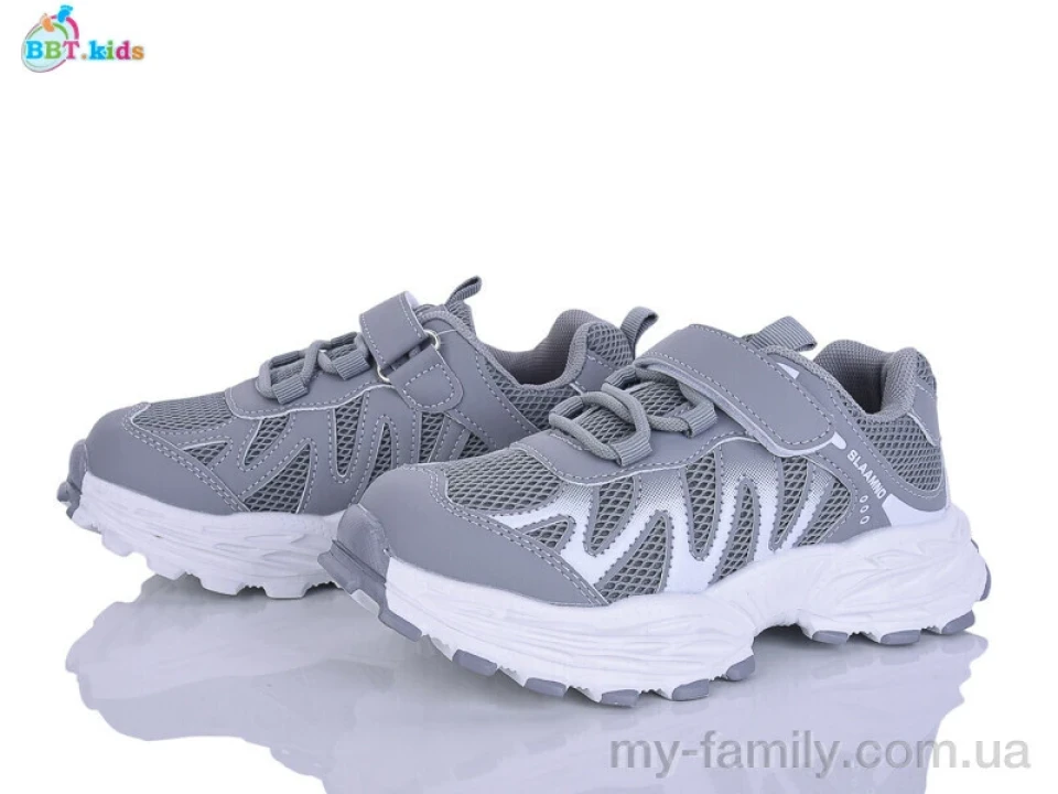 Кросівки штучна шкіра-текстиль сірий діти унісекс, Дитячі кросівки оптом