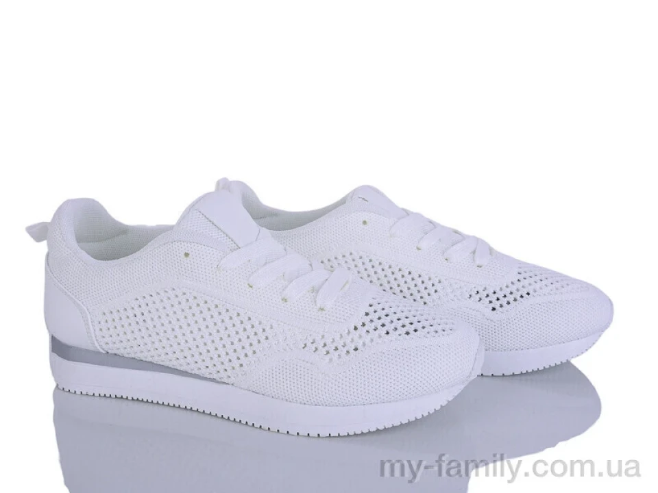 Кросівки текстиль білий жінки -, Жіночі кросівки оптом