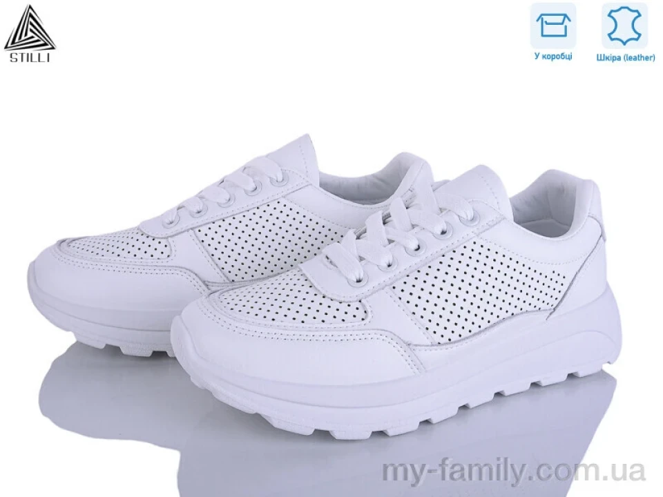 Кросівки натуральна шкіра білий жінки -, Жіночі кросівки оптом
