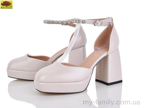 Туфлі штучна шкіра бежевий жінки -, Туфлі жіночі оптом