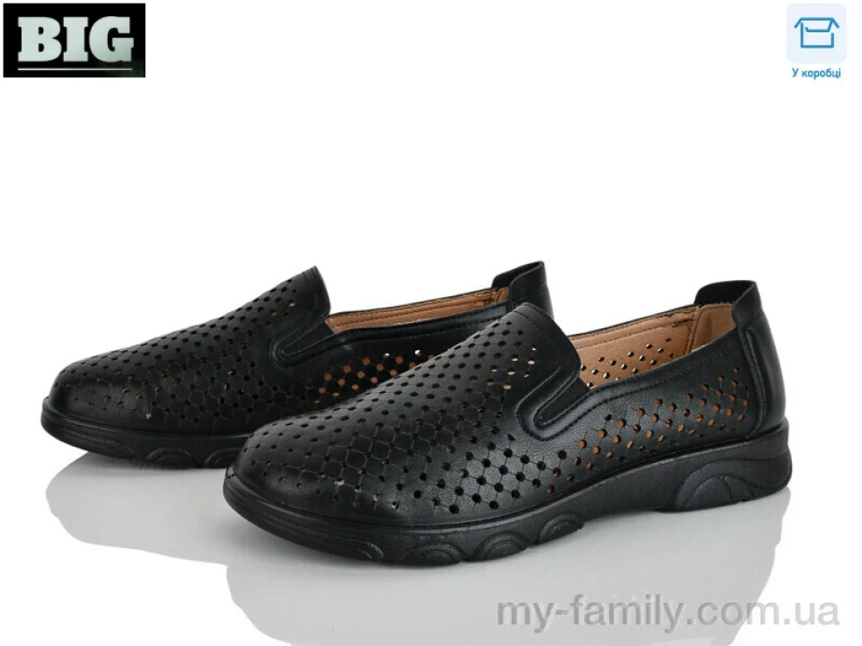 Туфлі штучна шкіра чорний жінки -, Туфлі жіночі оптом