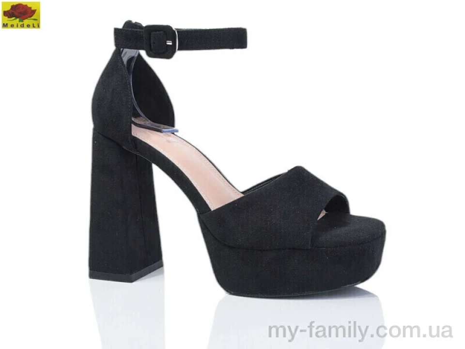 Босоніжки штучна замша чорний жінки -, Жіночі босоніжки оптом