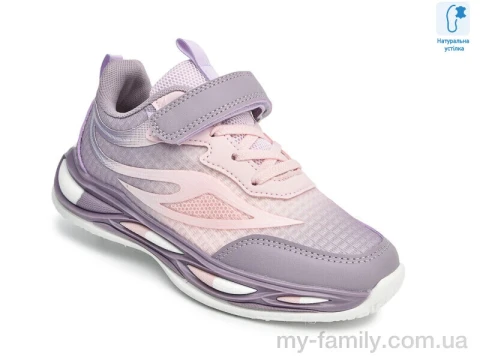 Кроссовки искусственная кожа-текстиль фиолетовый дети девочка, Детски кроссовки оптом