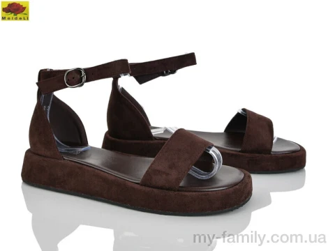 Босоніжки штучна замша коричневий жінки -, Жіночі босоніжки оптом