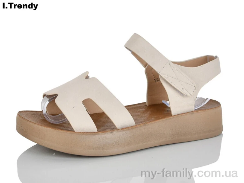 Босоніжки штучний нубук бежевий жінки -, Жіночі босоніжки оптом