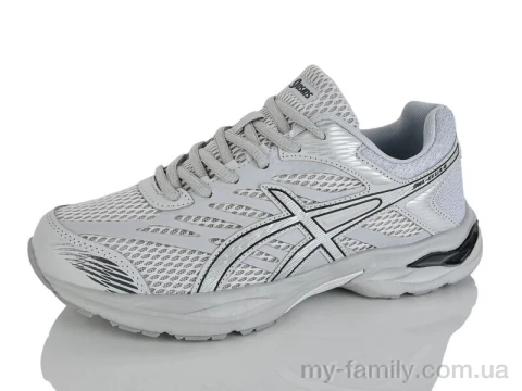 Кроссовки искусственная кожа-текстиль серый женщины -, Женские кроссовки оптом