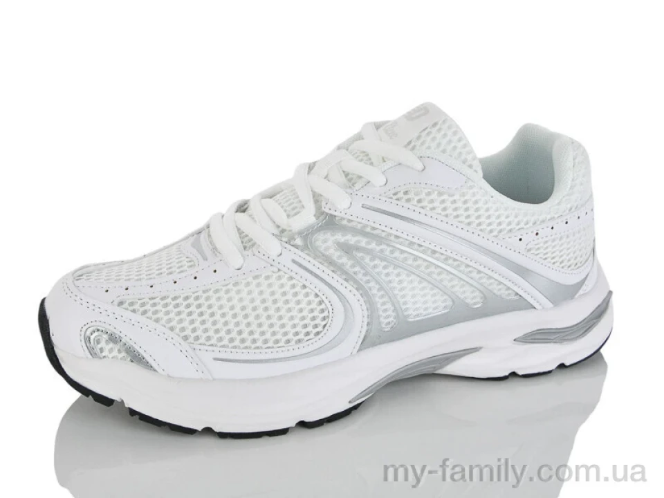 Кросівки штучна шкіра-текстиль білий жінки -, Жіночі кросівки оптом