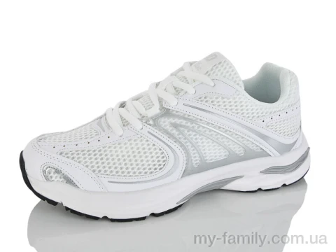 Кросівки штучна шкіра-текстиль білий жінки -, Жіночі кросівки оптом