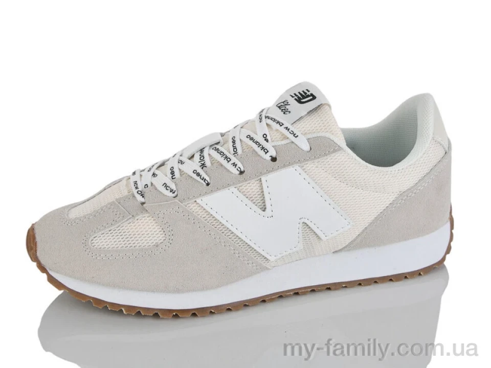 Кросівки штучна замша-текстиль бежевий жінки -, Жіночі кросівки оптом