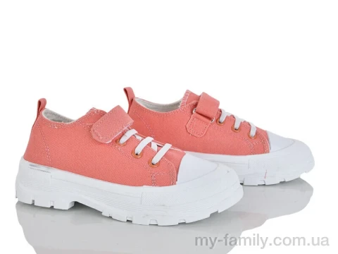 Кеди текстиль-гума рожевий діти дівчинка, Взуття оптом діти