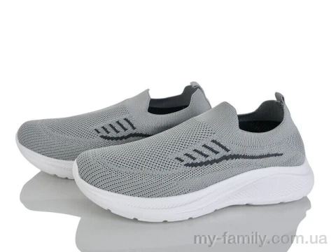 Кроссовки текстиль серый дети унисекс, Детски кроссовки оптом