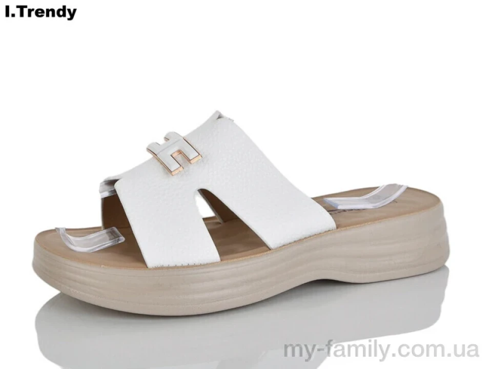 Шльопанці штучна шкіра білий жінки -, Жіночі шльопанці оптом