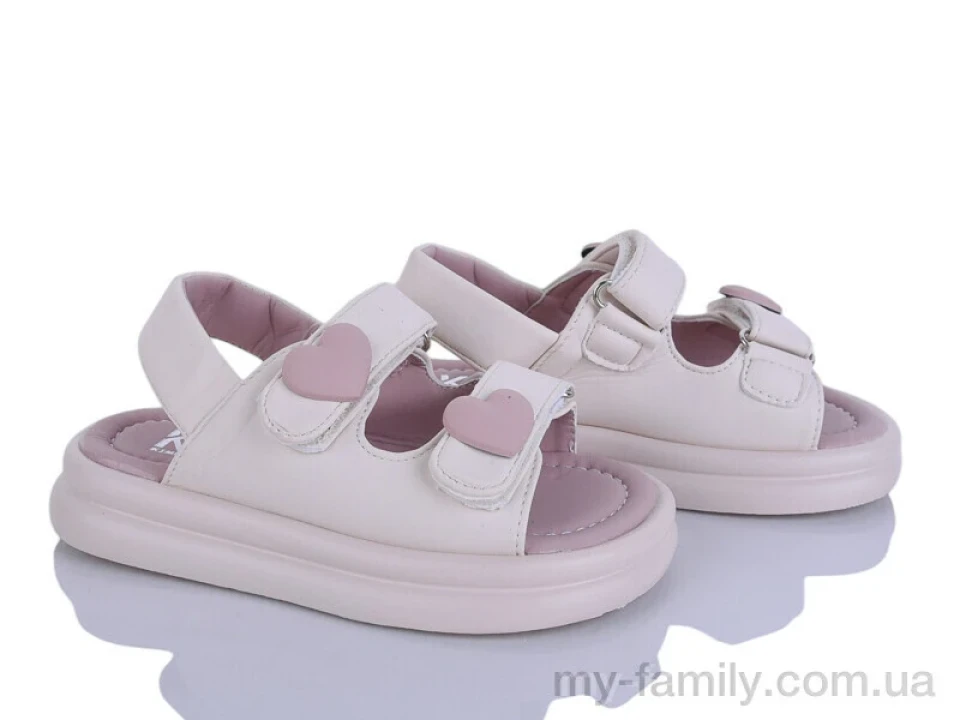 Босоніжки штучна шкіра бежевий діти дівчинка, Взуття оптом діти