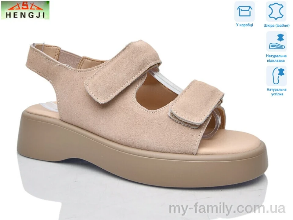 Босоніжки натуральна замша бежевий жінки -, Жіночі босоніжки оптом