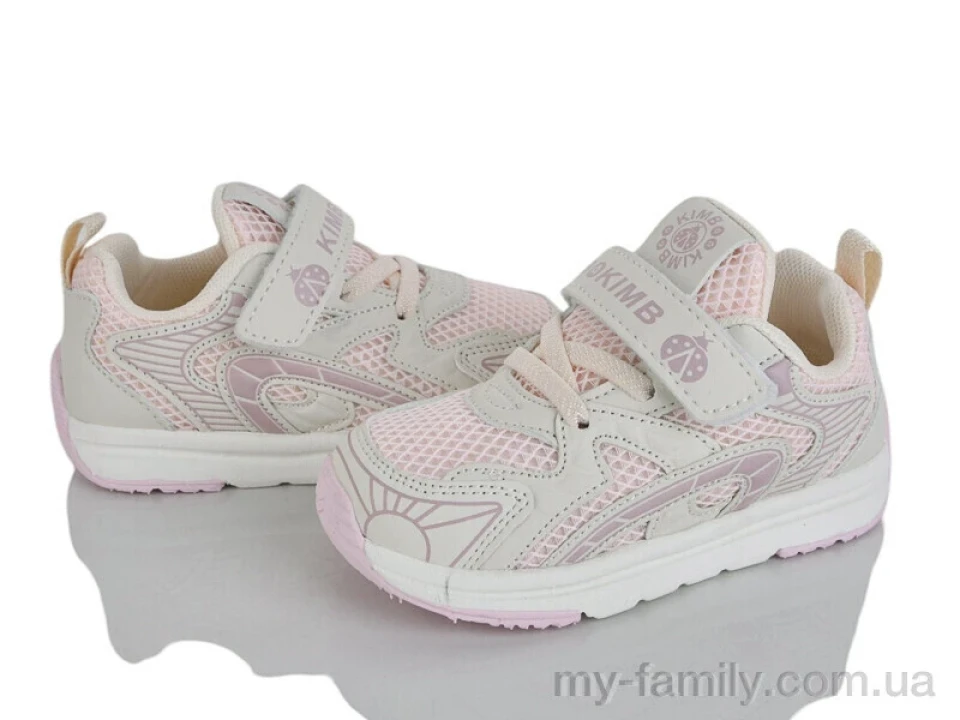 Кросівки штучна шкіра-текстиль рожевий діти дівчинка, Дитячі кросівки оптом