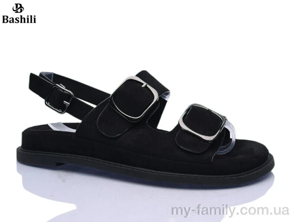 Босоніжки штучна замша чорний жінки -, Жіночі босоніжки оптом