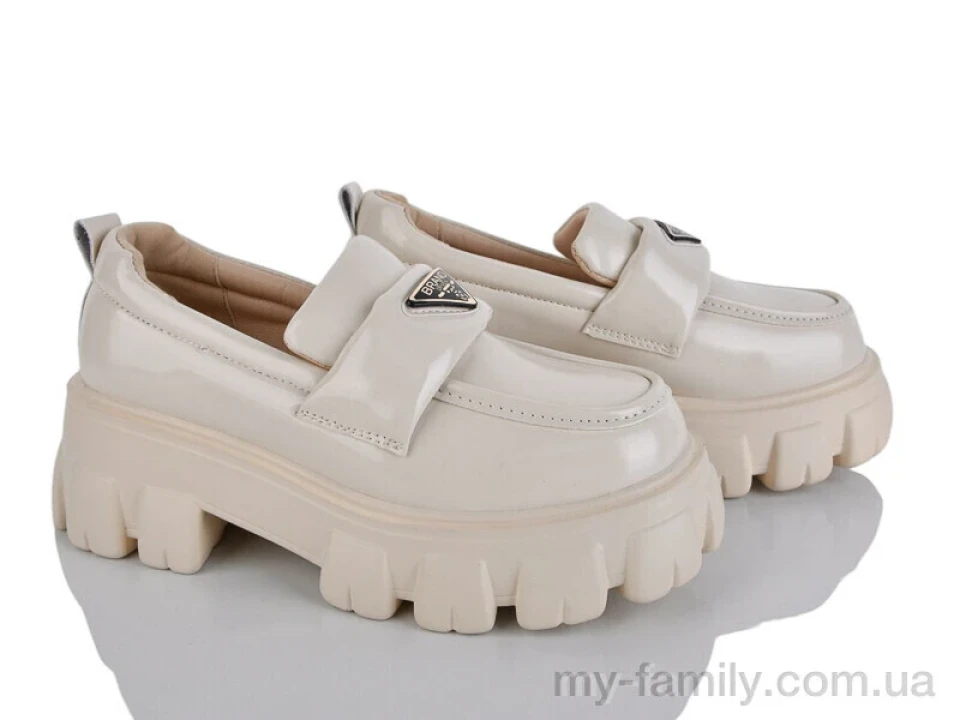 Туфлі штучний лак бежевий діти дівчинка, Дитячі туфлі оптом