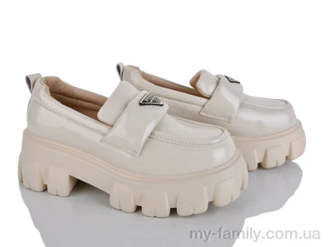 Туфлі штучний лак бежевий діти дівчинка, Дитячі туфлі оптом