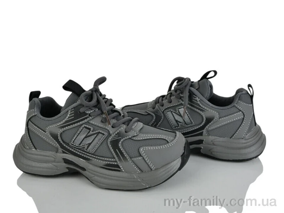 Кросівки штучна шкіра сірий діти хлопчик, Дитячі кросівки оптом