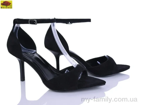 Босоніжки штучна замша чорний жінки -, Жіночі босоніжки оптом