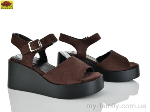 Босоніжки натуральна замша коричневий жінки -, Жіночі босоніжки оптом