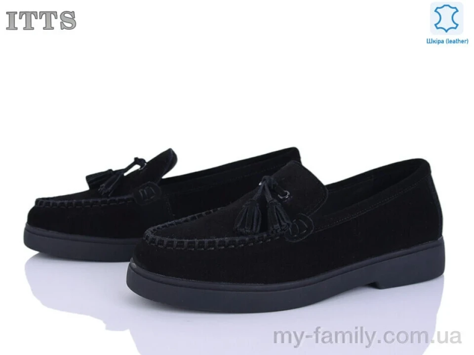 Туфлі натуральна замша чорний жінки -, Туфлі жіночі оптом