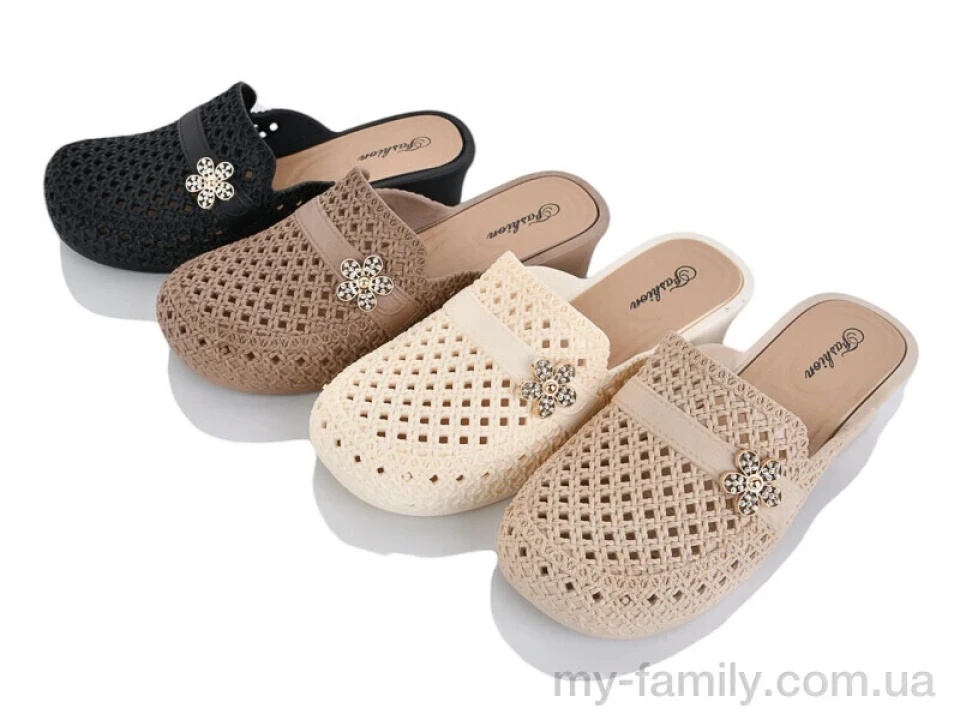 Шльопанці пвх мікс жінки -, Жіночі шльопанці оптом