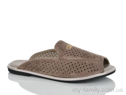 Шльопанці штучна замша коричневий жінки -, Жіночі шльопанці оптом