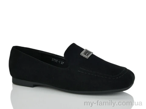 Туфлі штучна замша чорний жінки -, Туфлі жіночі оптом