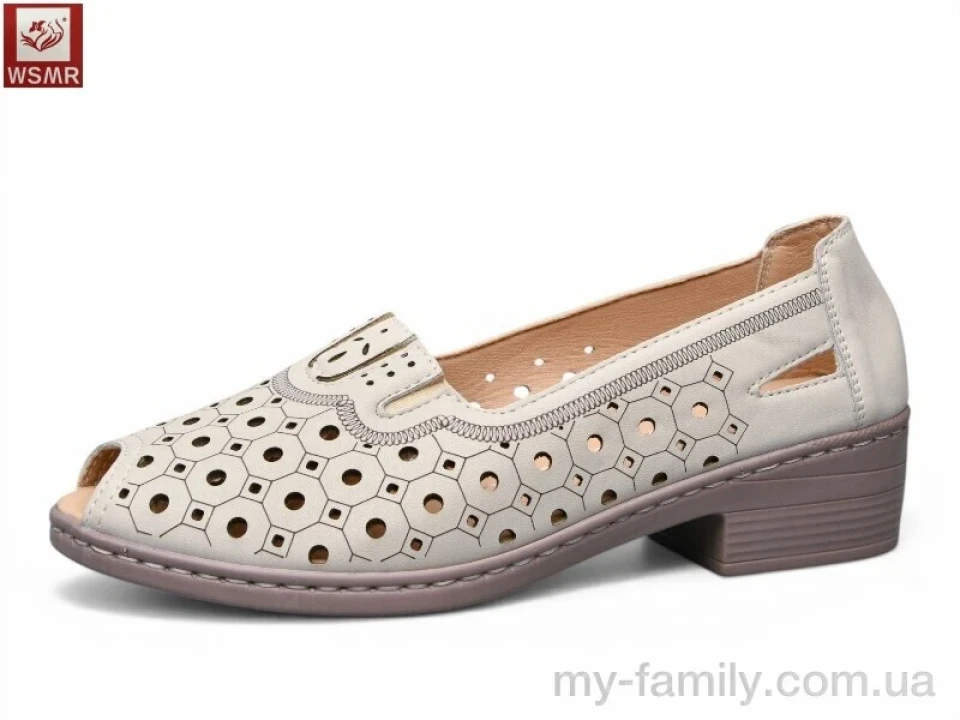 Туфлі штучна шкіра бежевий жінки -, Туфлі жіночі оптом