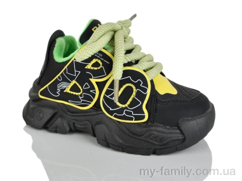 Кросівки штучна шкіра чорний діти унісекс, Дитячі кросівки оптом