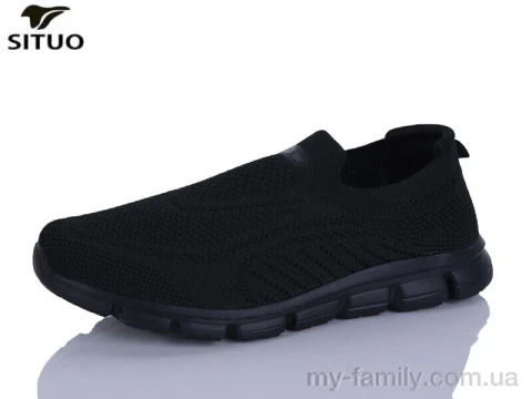 Кроссовки текстиль черный мужчины -, Мужские кроссовки оптом