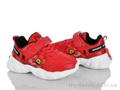 Кросівки штучна шкіра-текстиль червоний діти хлопчик, Дитячі кросівки оптом