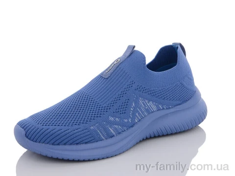 Кросівки текстиль синій жінки -, Жіночі кросівки оптом