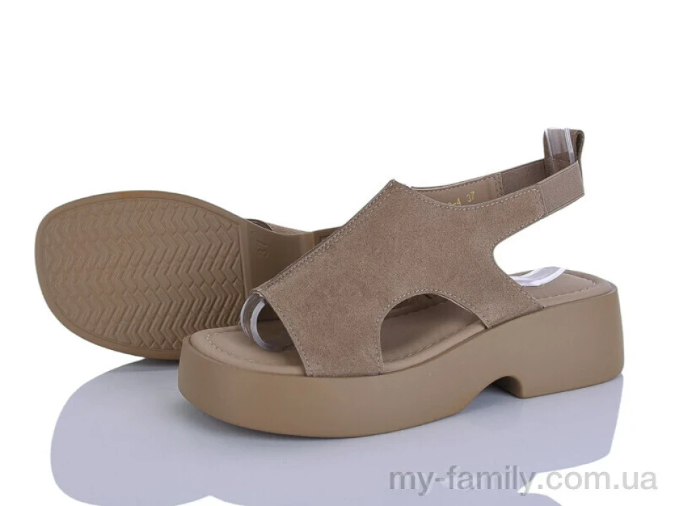 Босоніжки штучна замша хакі жінки -, Жіночі босоніжки оптом