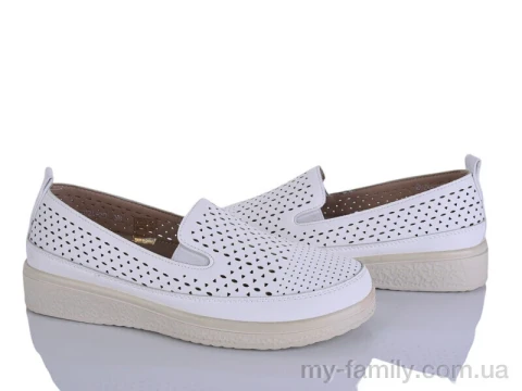 Туфлі штучна шкіра білий жінки -, Туфлі жіночі оптом