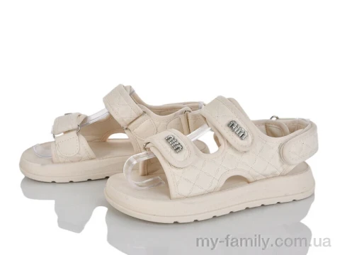 Босоніжки штучна шкіра бежевий діти дівчинка, Взуття оптом діти