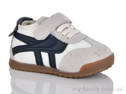 Кросівки штучна замша-текстиль сірий діти унісекс, Дитячі кросівки оптом