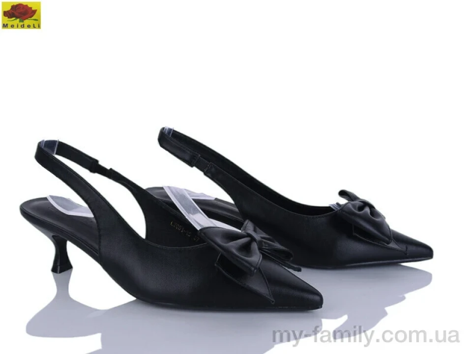 Туфлі штучна шкіра чорний жінки -, Туфлі жіночі оптом