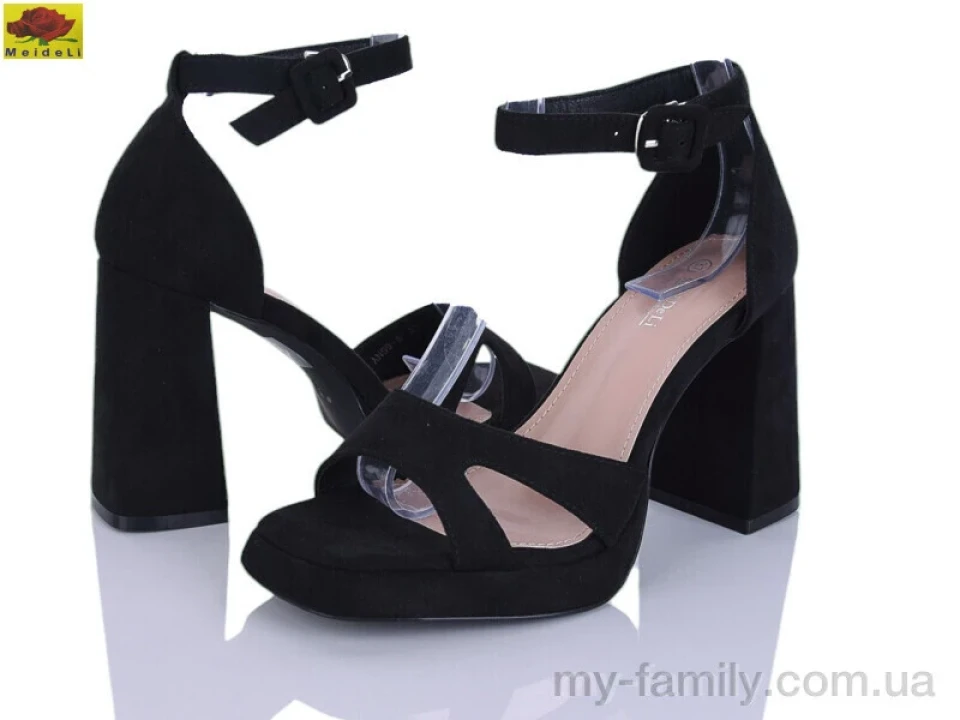 Туфлі штучна замша чорний жінки -, Туфлі жіночі оптом