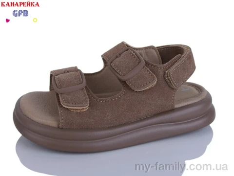 Босоножки искусственная замша коричневый дети девочка, Взуття оптом дети