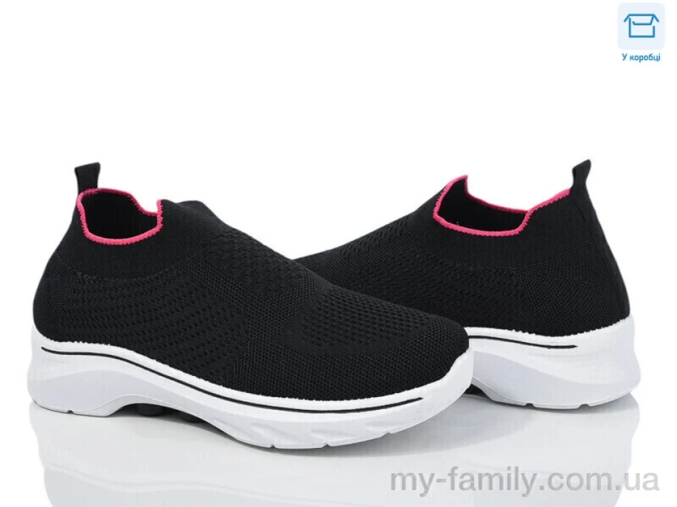 Кросівки текстиль чорний жінки -, Жіночі кросівки оптом