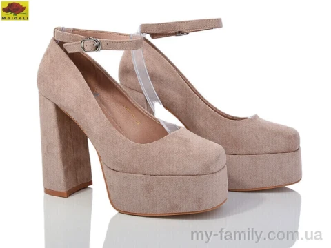 Туфлі штучна замша бежевий жінки -, Туфлі жіночі оптом