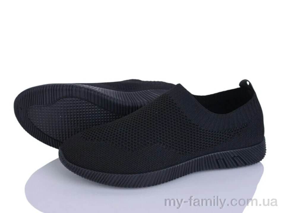 Кросівки текстиль чорний жінки -, Жіночі кросівки оптом