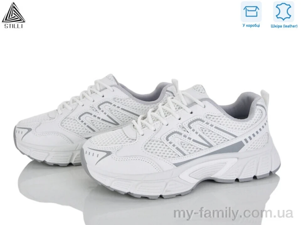 Кросівки натуральна шкіра-текстиль білий жінки -, Жіночі кросівки оптом