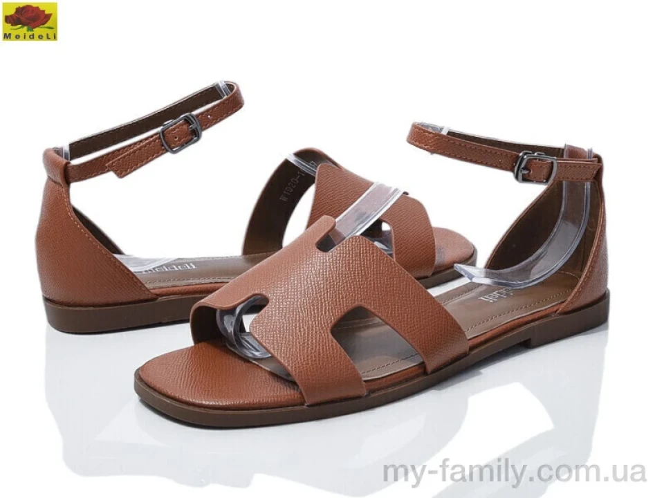 Босоніжки штучна шкіра коричневий жінки -, Жіночі босоніжки оптом