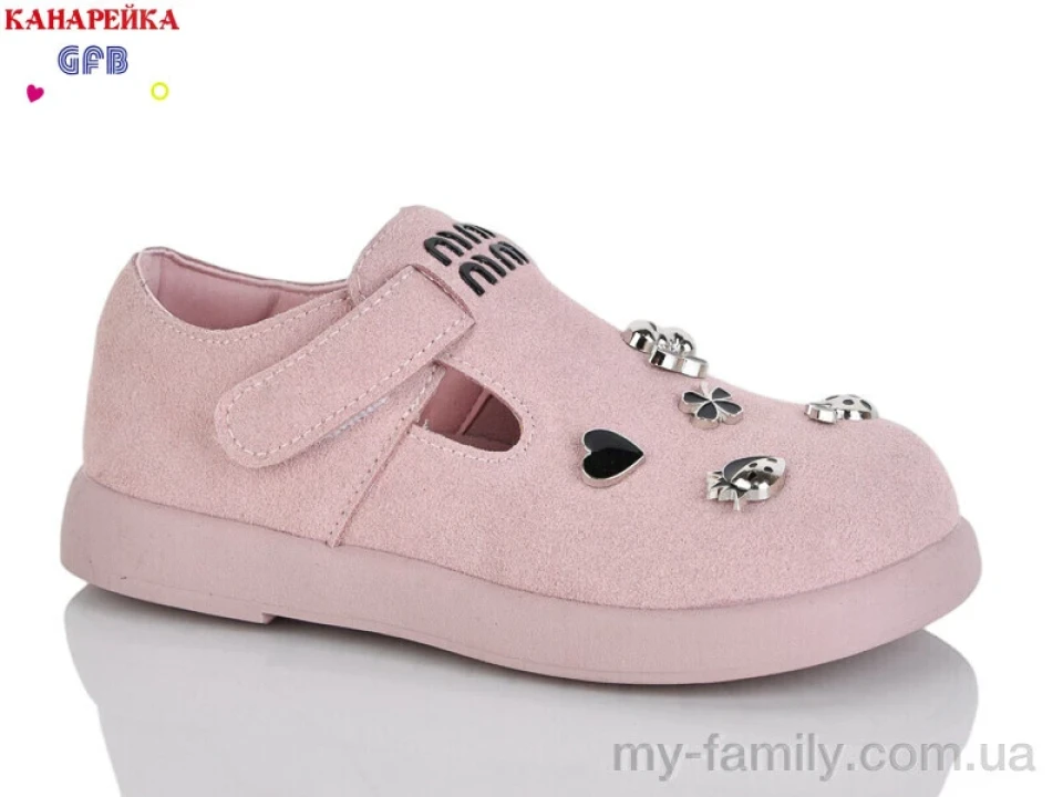 Туфлі штучна замша рожевий діти дівчинка, Дитячі туфлі оптом