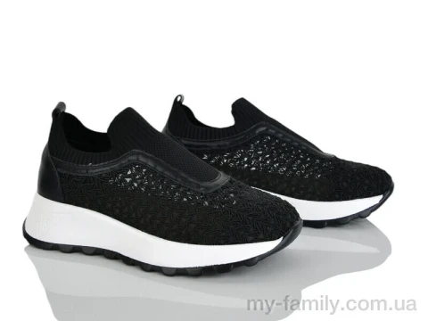 Кросівки текстиль чорний жінки -, Жіночі кросівки оптом